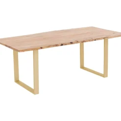 Tische-KARE Design Tisch Harmony Messing 160X80