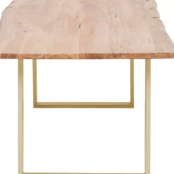 Tische-KARE Design Tisch Harmony Messing 160X80