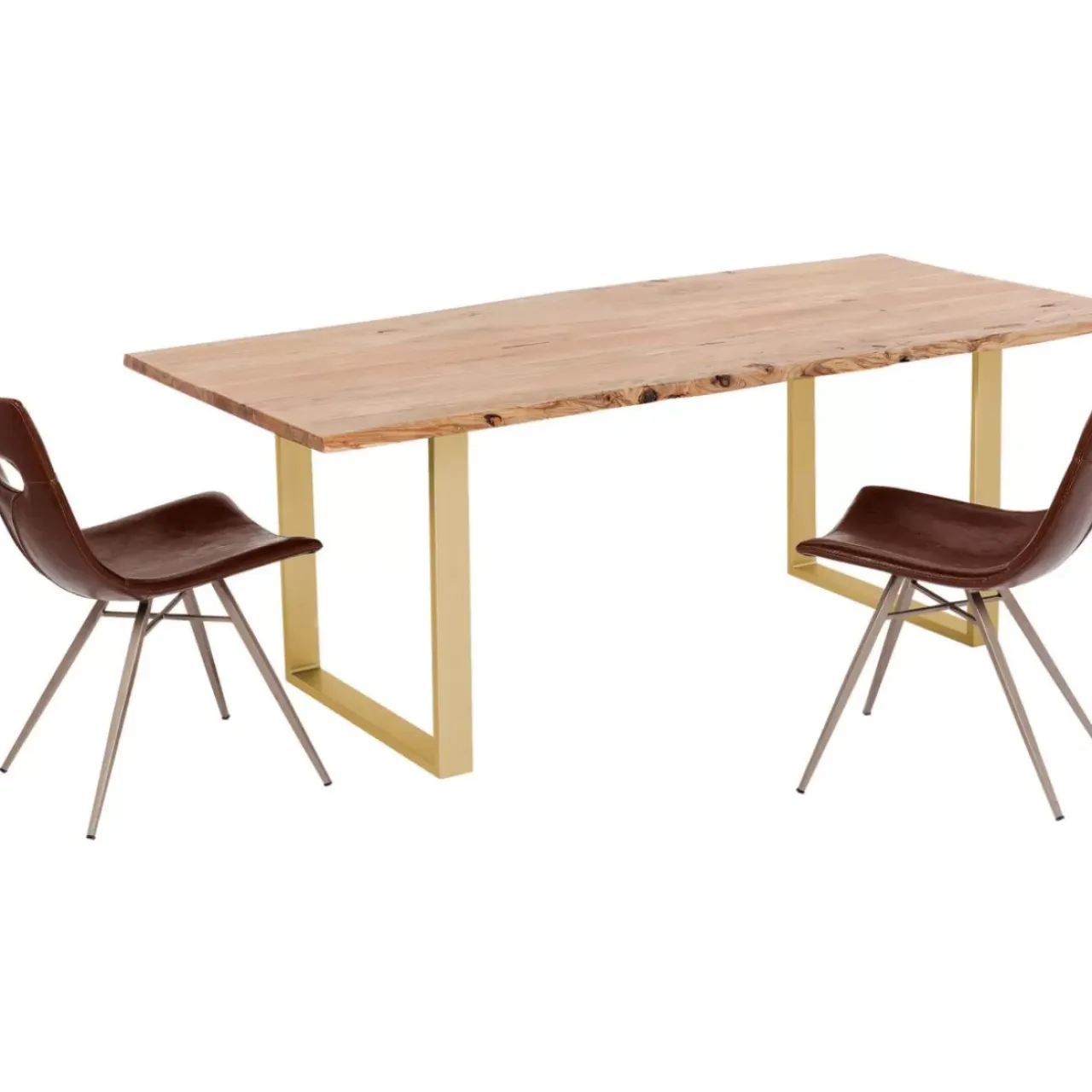 Tische-KARE Design Tisch Harmony Messing 200X100