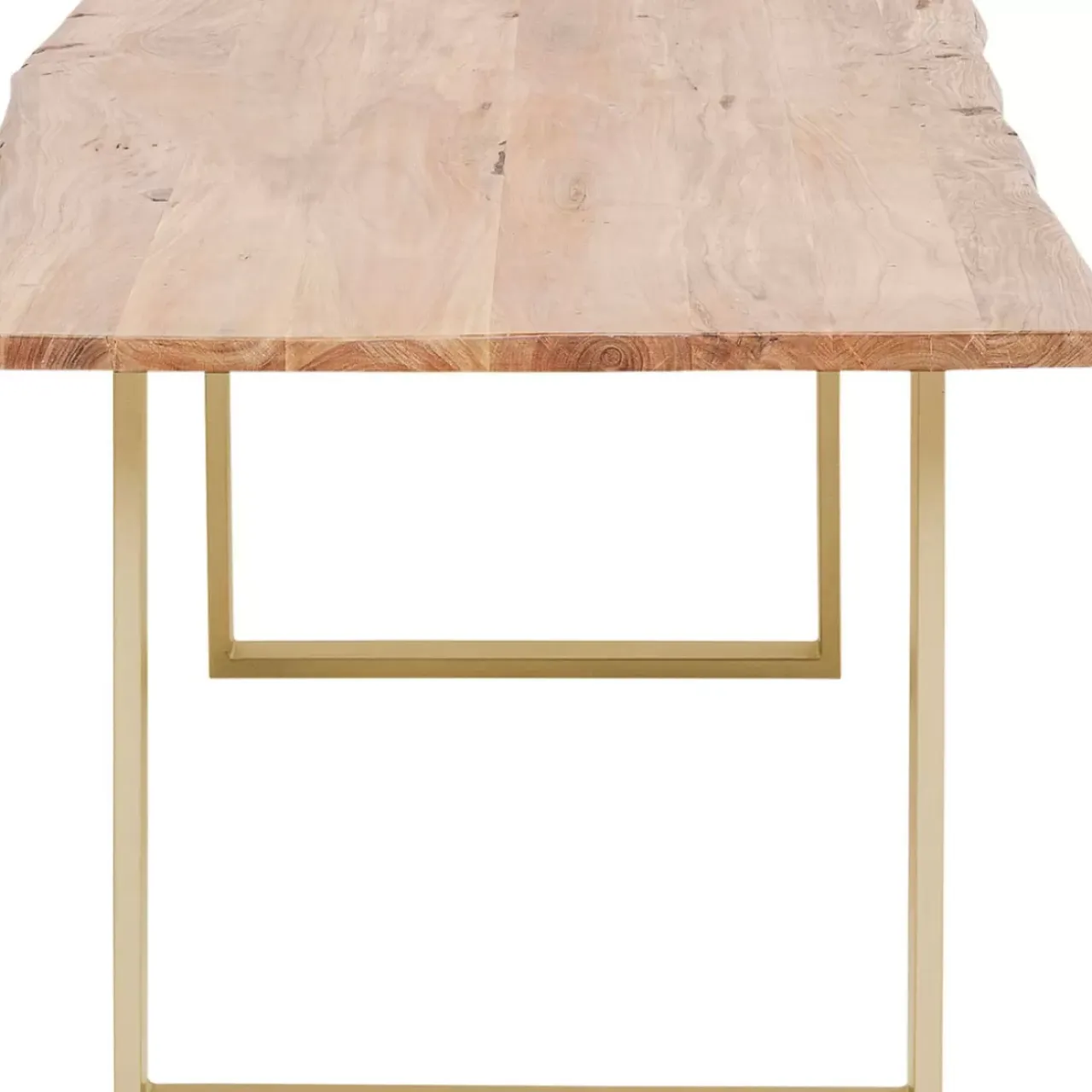 Tische-KARE Design Tisch Harmony Messing 200X100