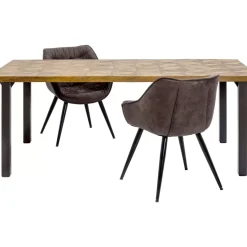 Tische-KARE Design Tisch Illusion Gold 200X95Cm