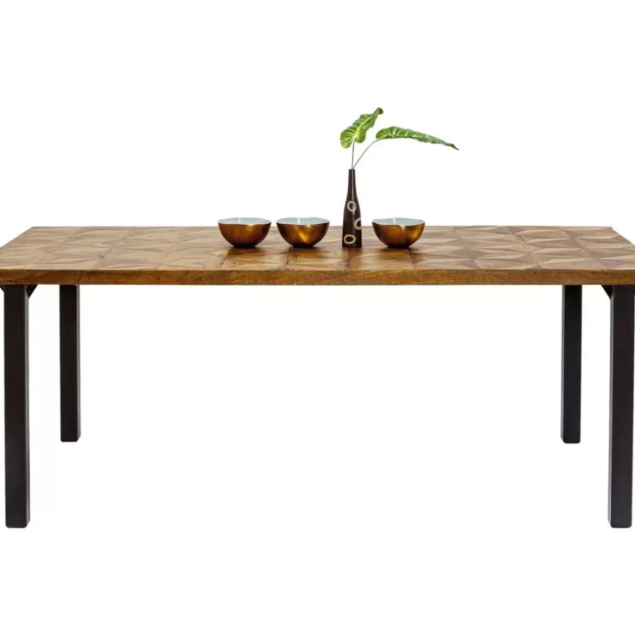 Tische-KARE Design Tisch Illusion Gold 200X95Cm