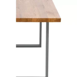 Tische-KARE Design Tisch Jackie Eiche Rohstahl 160X80