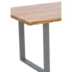 Tische-KARE Design Tisch Jackie Eiche Rohstahl 160X80