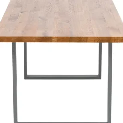Tische-KARE Design Tisch Jackie Eiche Rohstahl 160X80
