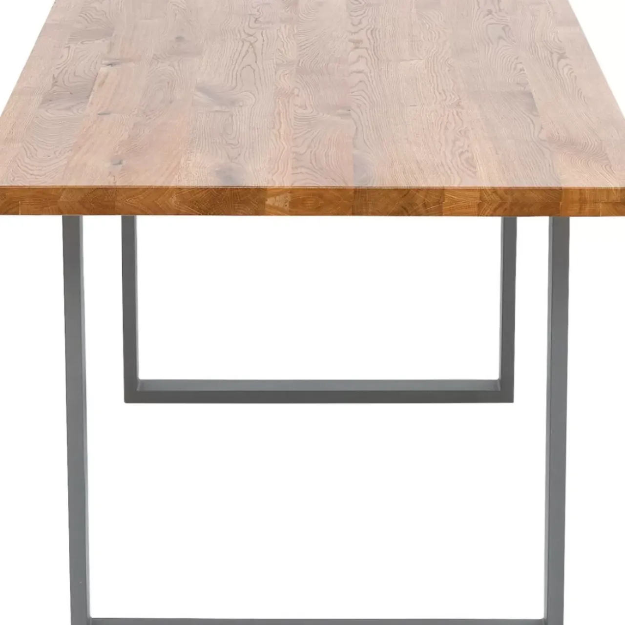 Tische-KARE Design Tisch Jackie Eiche Rohstahl 160X80