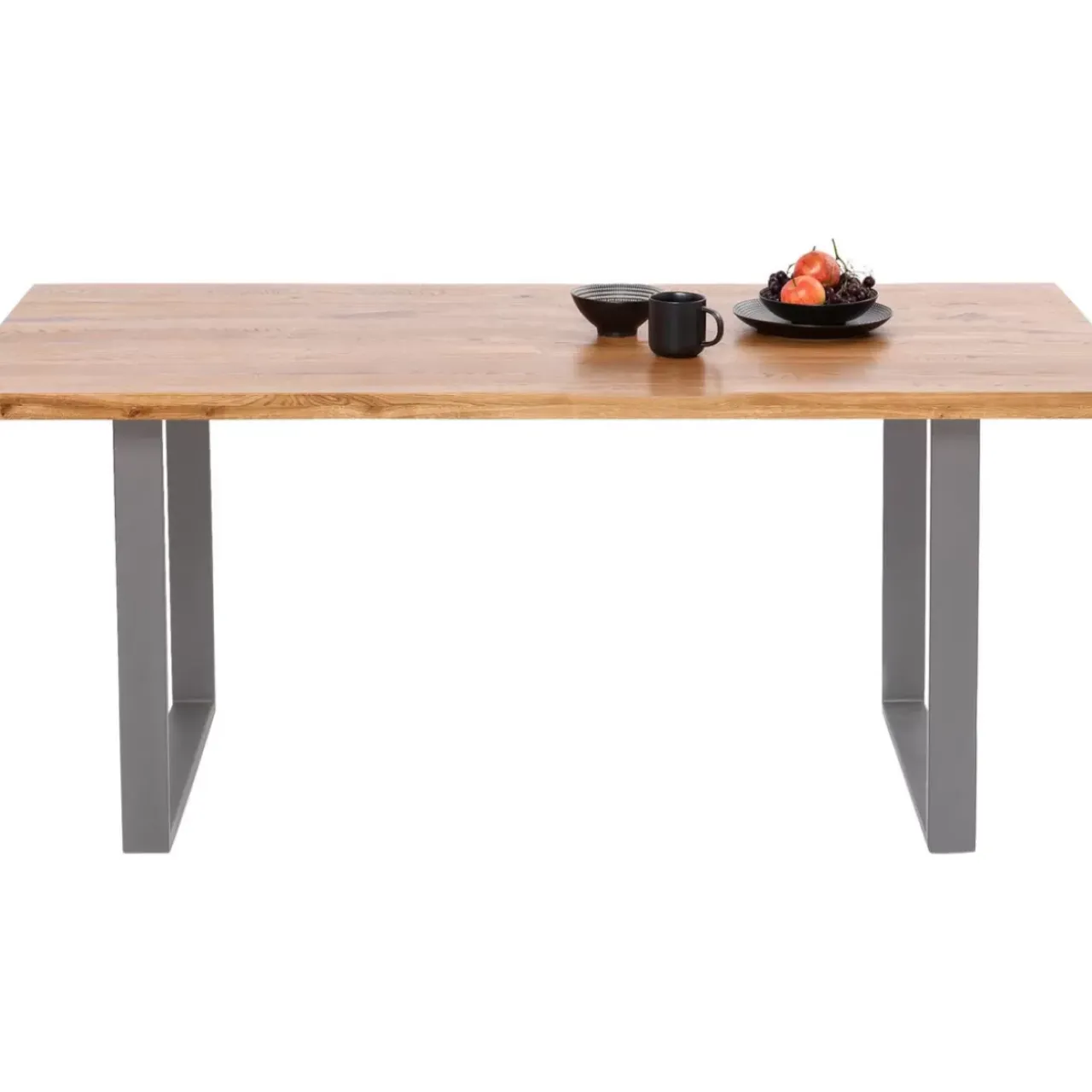 Tische-KARE Design Tisch Jackie Eiche Rohstahl 160X80