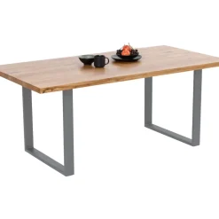 Tische-KARE Design Tisch Jackie Eiche Rohstahl 160X80