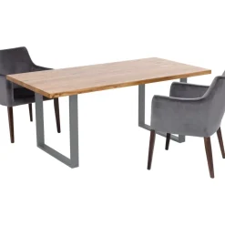 Tische-KARE Design Tisch Jackie Eiche Rohstahl 160X80