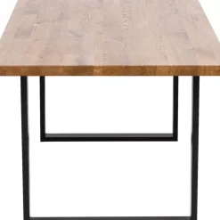 Tische-KARE Design Tisch Jackie Eiche Schwarz 180X90