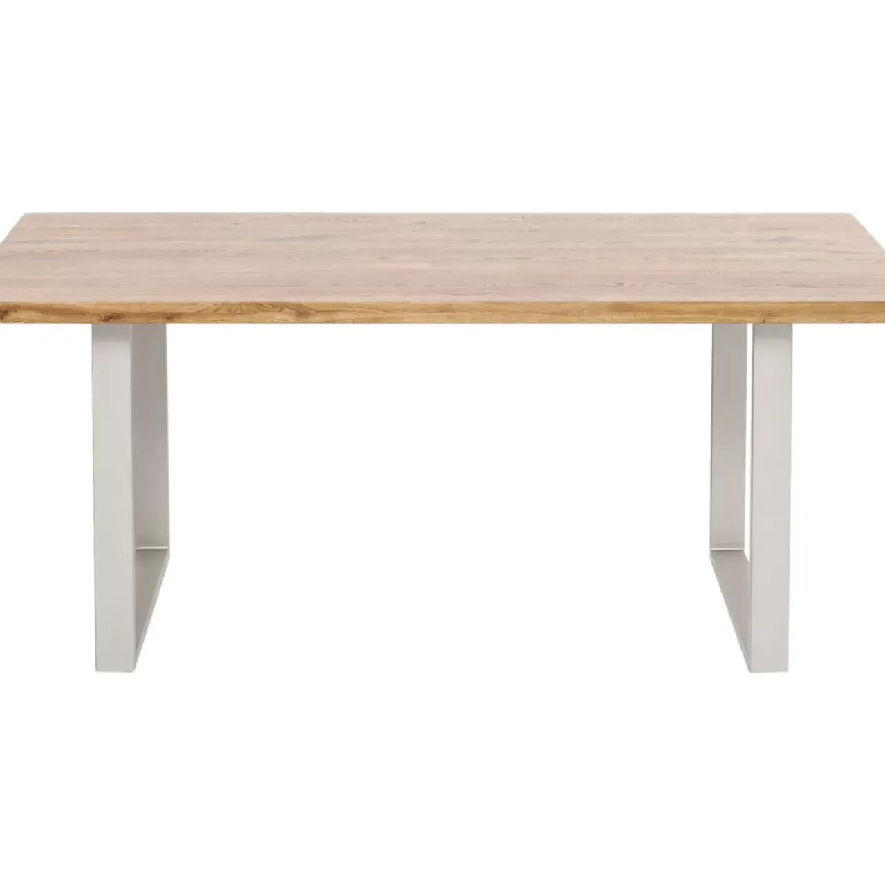 Tische-KARE Design Tisch Jackie Eiche Silber 160X80