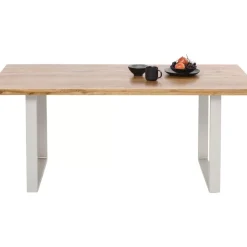 Tische-KARE Design Tisch Jackie Eiche Silber 160X80