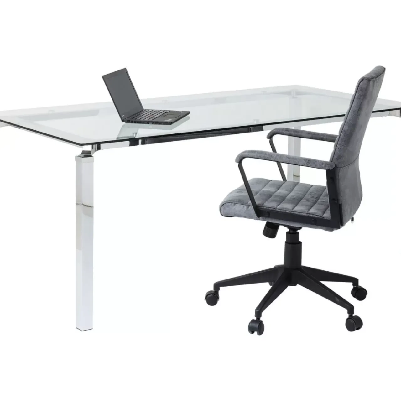 Tische-KARE Design Tisch Lorenco Chrom 180X90Cm