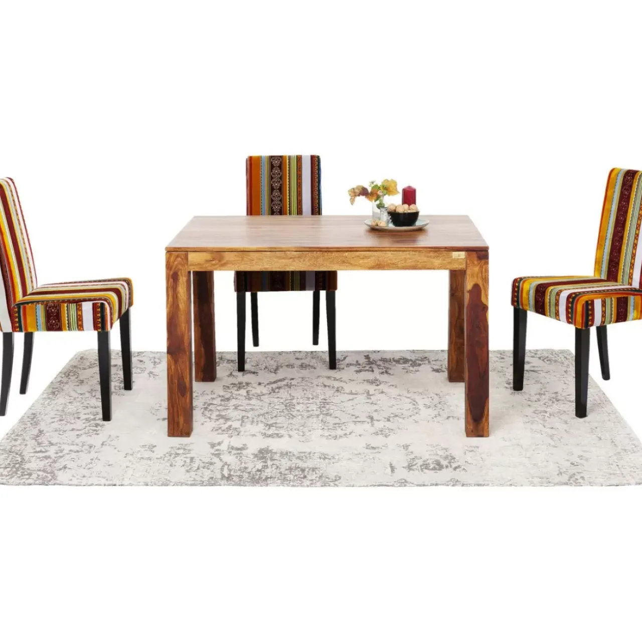Tische-KARE Design Tisch Momo Inkl. 2 Ansteckplatten 120(40+40)X80Cm