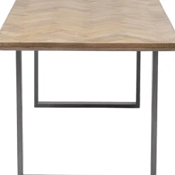 Tische-KARE Design Tisch Parquet Rohstahl 180X90Cm
