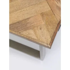 Tische-KARE Design Tisch Parquet Silber 180X90