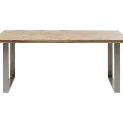 Tische-KARE Design Tisch Parquet Silber 180X90