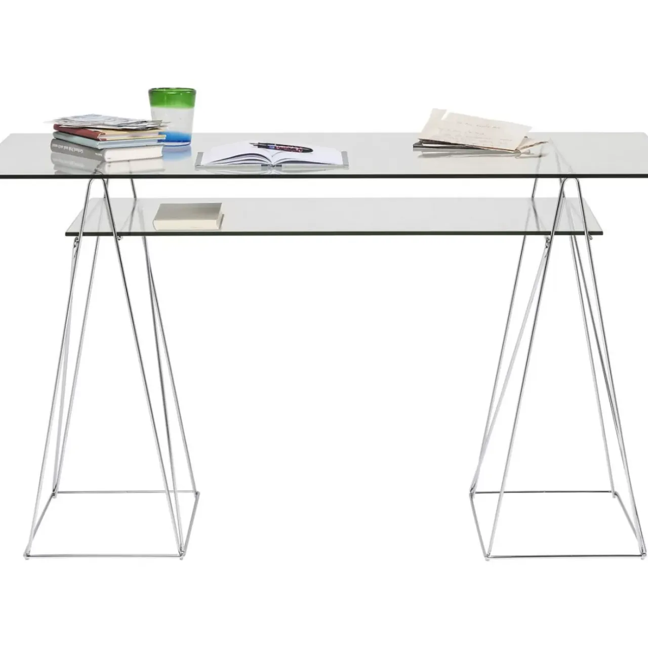 Tische-KARE Design Tisch Polar Chrom 8 Mm Esg