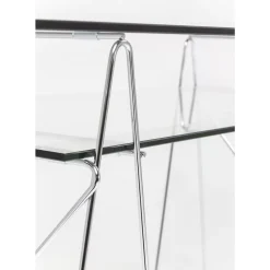 Tische-KARE Design Tisch Polar Chrom 8 Mm Esg