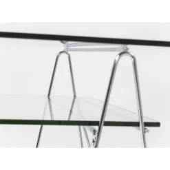 Tische-KARE Design Tisch Polar Chrom 8 Mm Esg