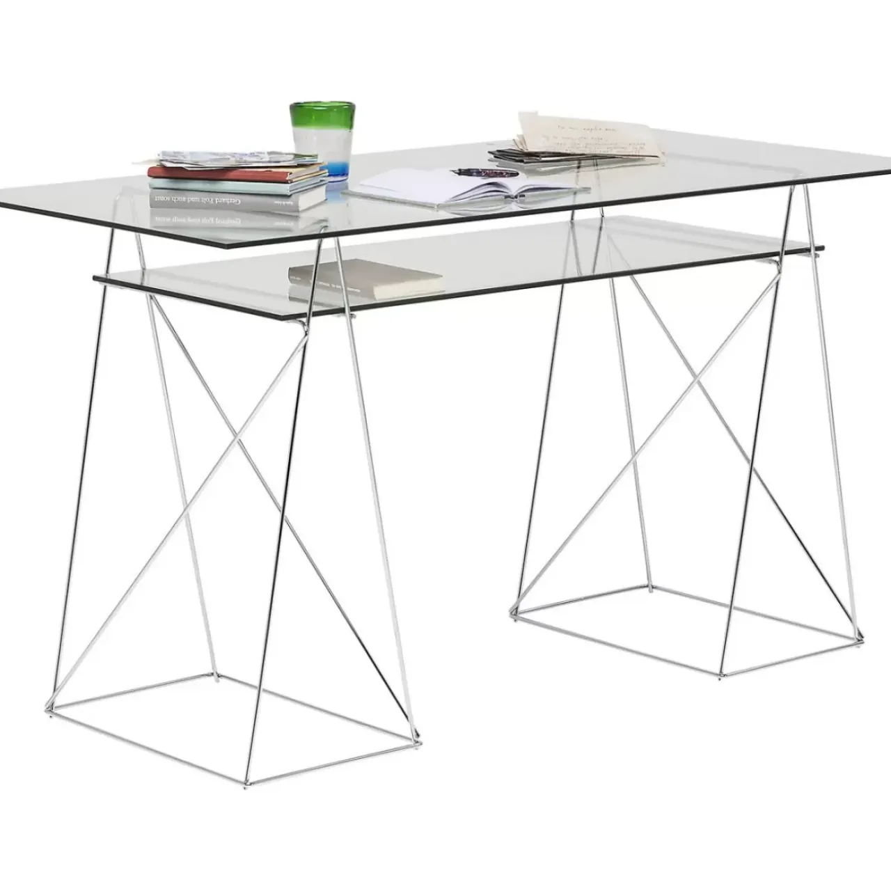 Tische-KARE Design Tisch Polar Chrom 8 Mm Esg
