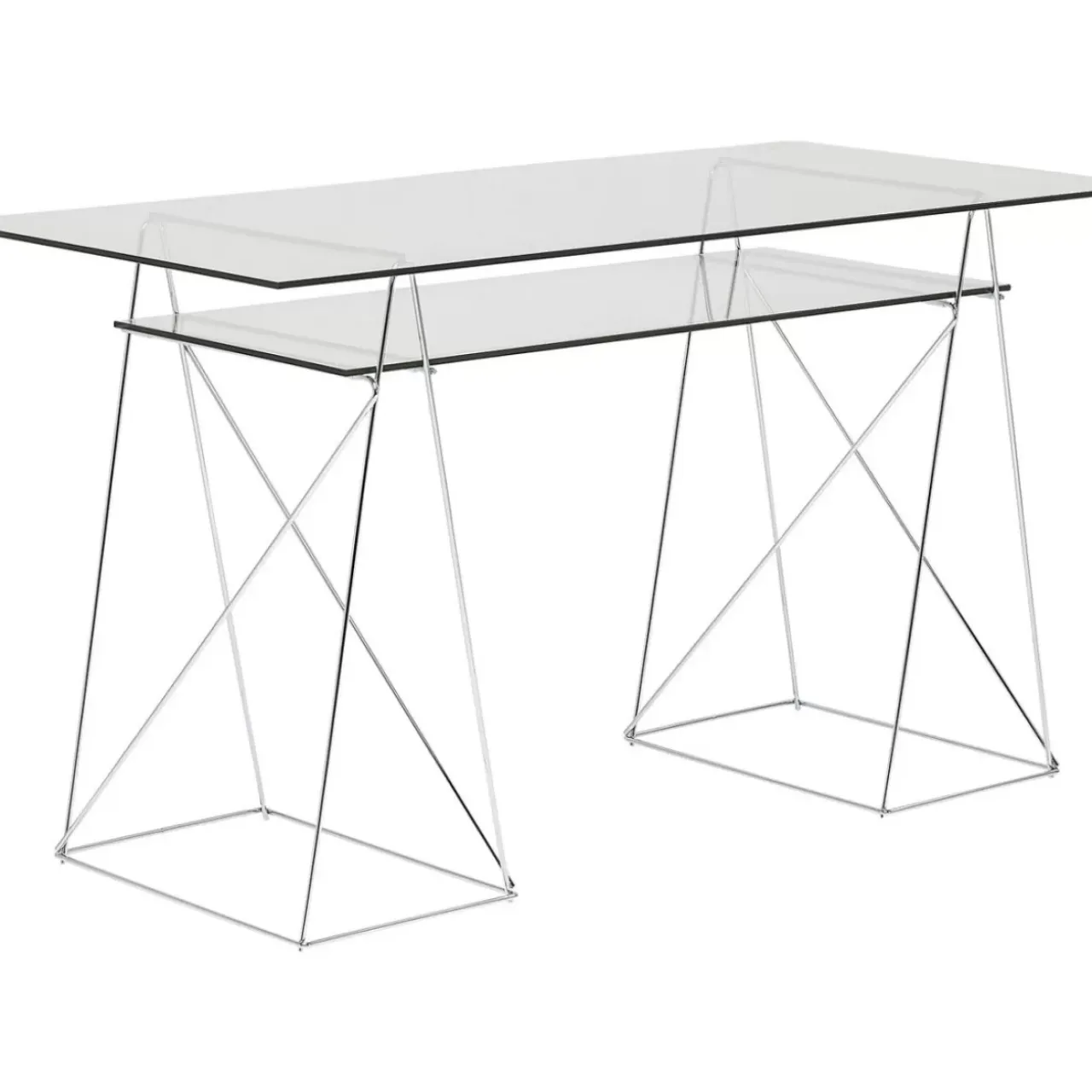 Tische-KARE Design Tisch Polar Chrom 8 Mm Esg