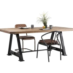 Tische-KARE Design Tisch Railway Unikat 210X100Cm