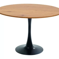 Tische-KARE Design Tisch Schickeria Eiche Schwarz O110Cm