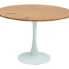 Tische-KARE Design Tisch Schickeria Eiche Weis O110Cm