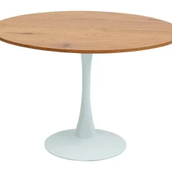 Tische-KARE Design Tisch Schickeria Eiche Weis O110Cm