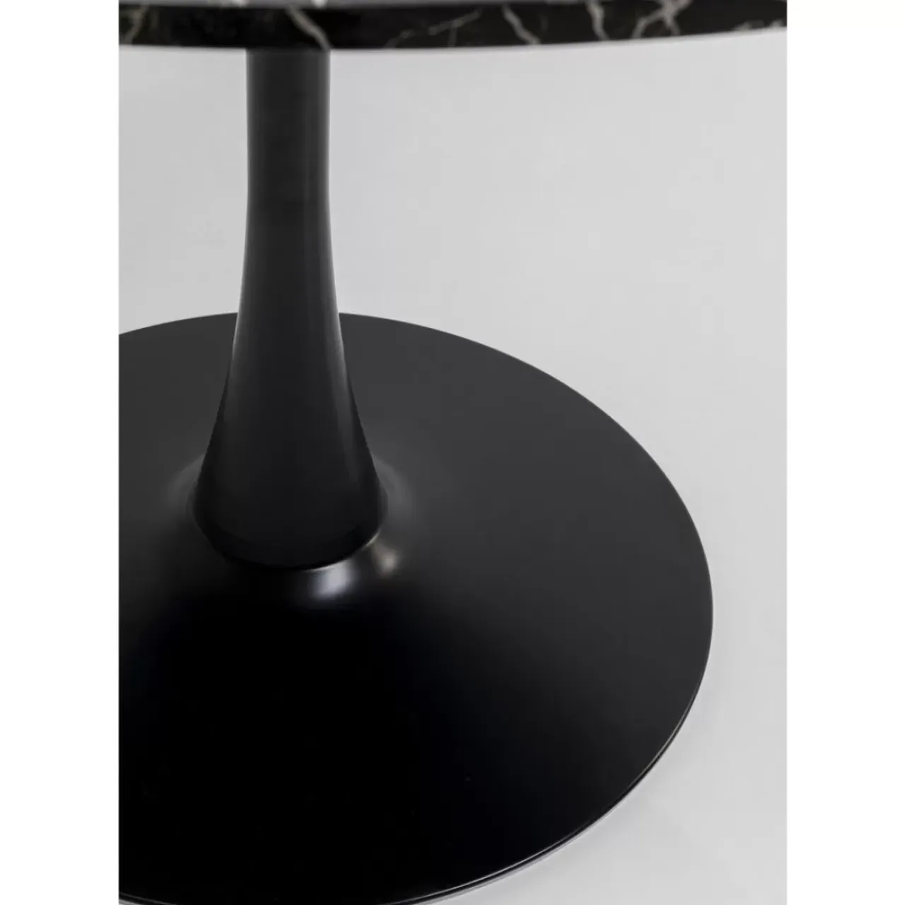 Tische-KARE Design Tisch Schickeria Marmor Schwarz O110Cm
