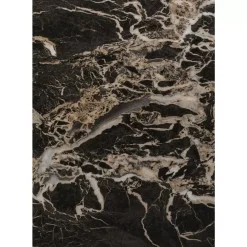 Tische-KARE Design Tisch Schickeria Marmor Schwarz O80Cm