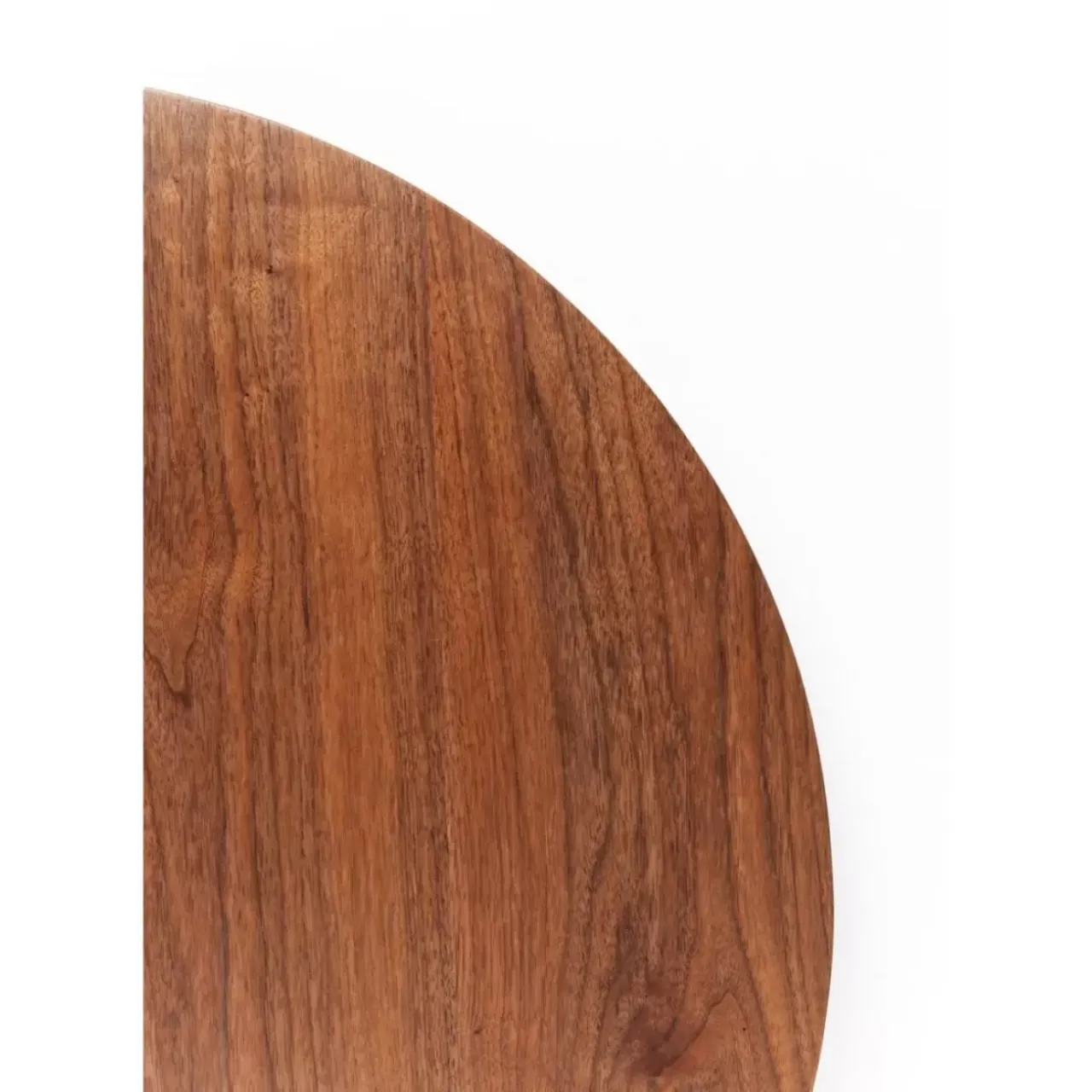 Tische-KARE Design Tisch Schickeria Walnuss Schwarz O110Cm