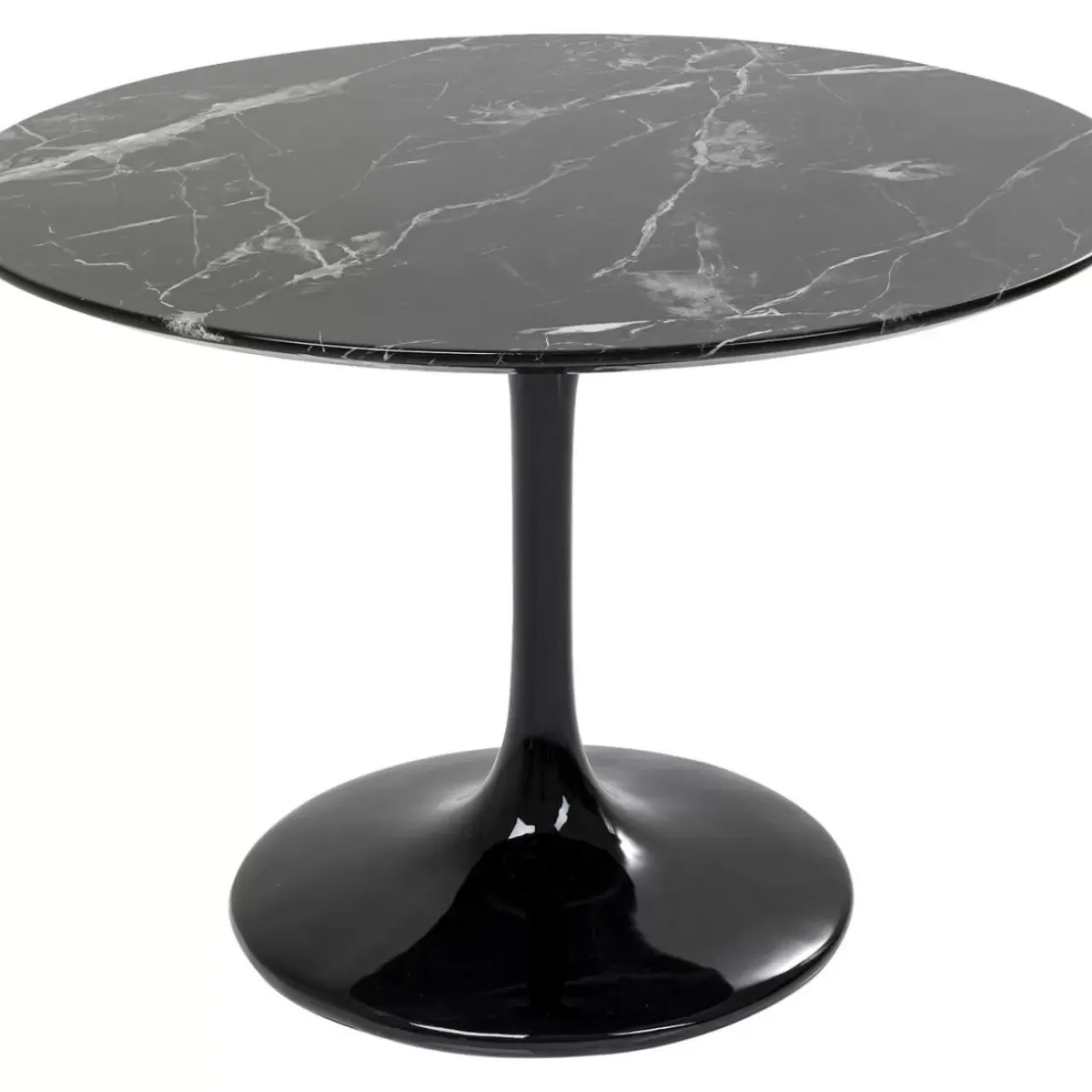 Tische-KARE Design Tisch Solo Marble Schwarz O110