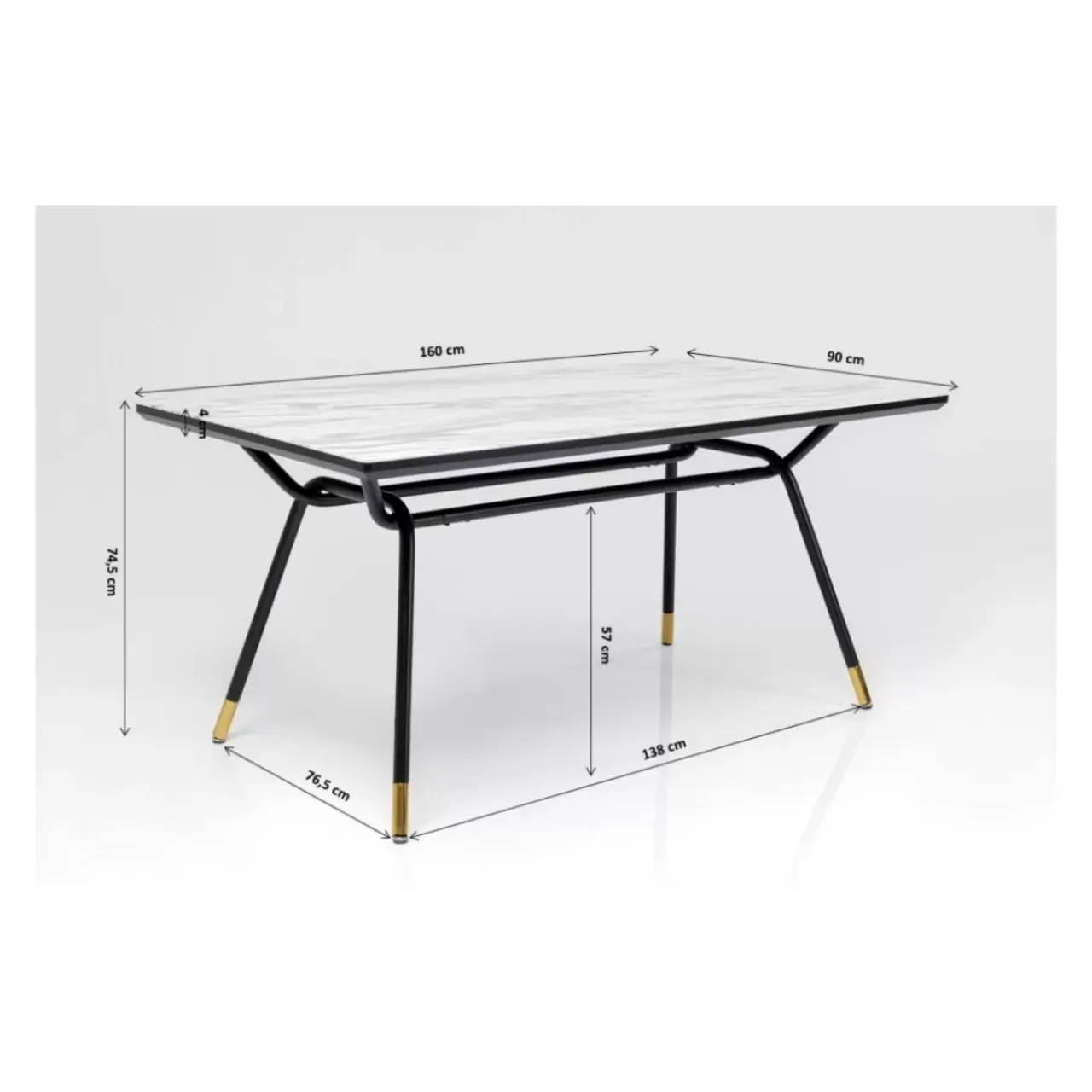 Tische-KARE Design Tisch South Beach 160X90