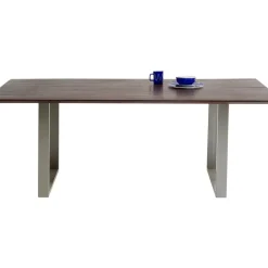Tische-KARE Design Tisch Symphony Dunkel Chrom 160X80