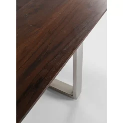 Tische-KARE Design Tisch Symphony Dunkel Chrom 160X80