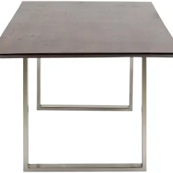Tische-KARE Design Tisch Symphony Dunkel Chrom 160X80