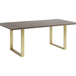 Tische-KARE Design Tisch Symphony Dunkel Messing 160X80