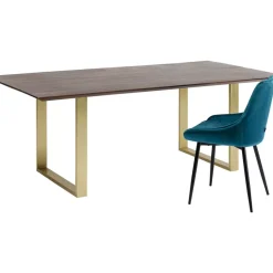 Tische-KARE Design Tisch Symphony Dunkel Messing 160X80