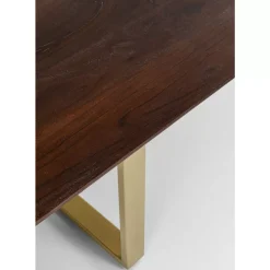 Tische-KARE Design Tisch Symphony Dunkel Messing 160X80