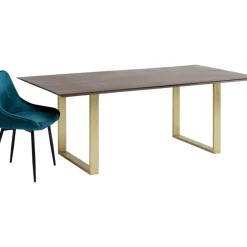 Tische-KARE Design Tisch Symphony Dunkel Messing 200X100