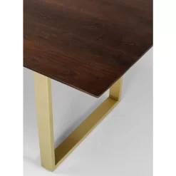 Tische-KARE Design Tisch Symphony Dunkel Messing 200X100