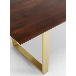 Tische-KARE Design Tisch Symphony Dunkel Messing 180X90