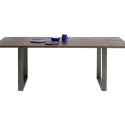 Tische-KARE Design Tisch Symphony Dunkel Rohstahl 180X90