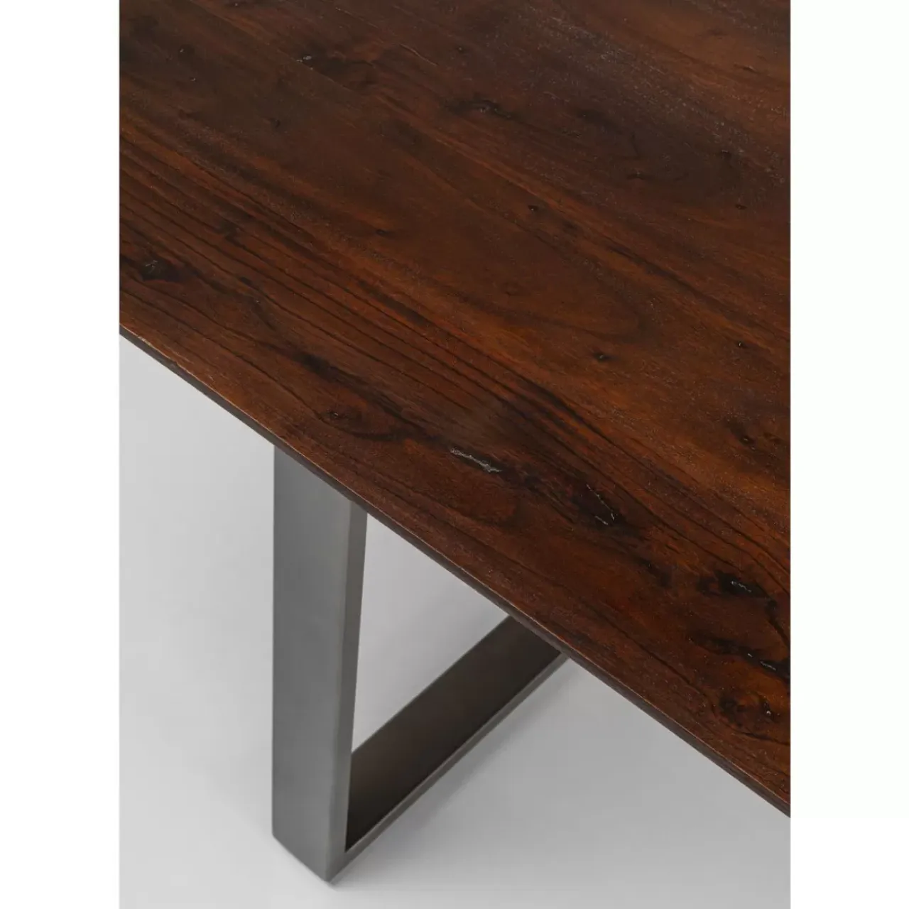 Tische-KARE Design Tisch Symphony Dunkel Rohstahl 180X90