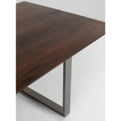Tische-KARE Design Tisch Symphony Dunkel Rohstahl 180X90