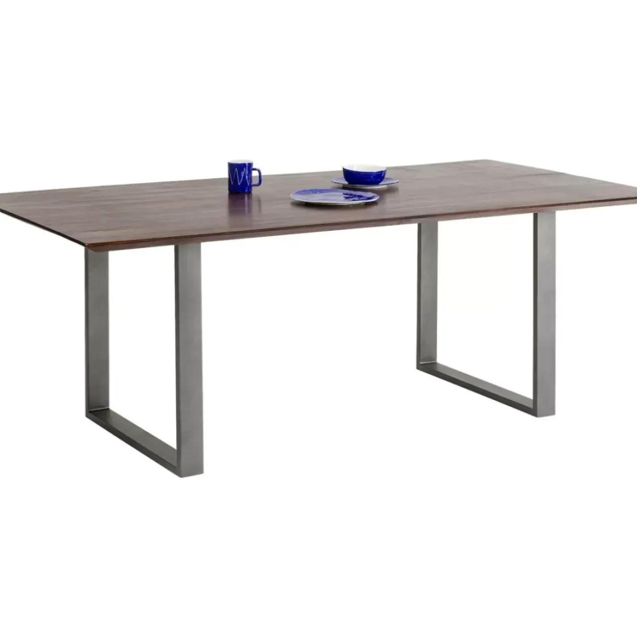 Tische-KARE Design Tisch Symphony Dunkel Rohstahl 180X90