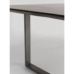 Tische-KARE Design Tisch Symphony Dunkel Rohstahl 160X80