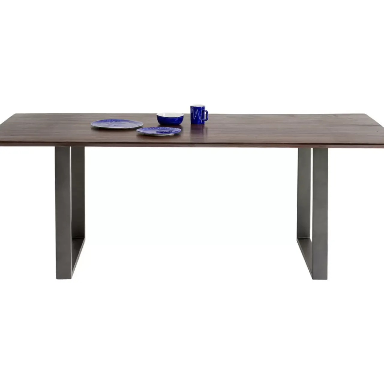 Tische-KARE Design Tisch Symphony Dunkel Rohstahl 160X80